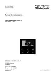 Jung Control LB 1790D Serie Manual De Instrucciones