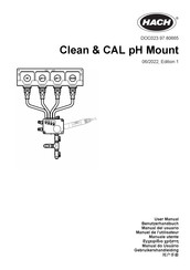 Hach Clean & CAL pH Mount Manual Del Usuario