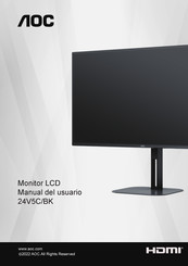 AOC 24V5C/BK Manual Del Usuario