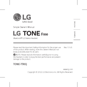 LG TONE-T90Q Manual Del Propietário