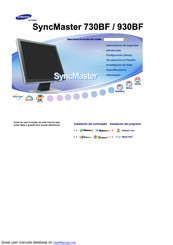 Samsung SyncMaster 730BF Manual De Instrucciones