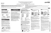 Leviton IP710-LF Instrucciones De Instalación