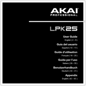 Akai Professional LPK 25 Guia Del Usuario