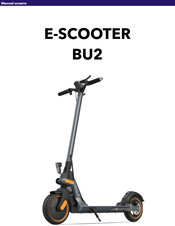 Escooter BU2 Manual Usuario