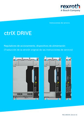 Bosch rexroth ctrlX DRIVE Instrucciones De Servicio