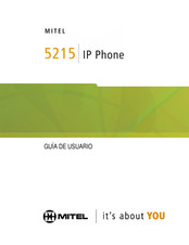 Mitel 5215 Guía De Usuario