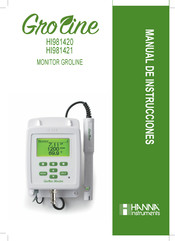 Hanna Instruments Groline HI981421 Manual De Instrucciones