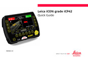 Leica iCON grade iCP42 Guida Rapida