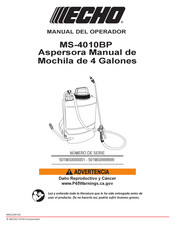 Echo 501MS9999999 Manual Del Operador