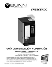 Bunn IMIX-3S+ Guía De Instalación Y Operación