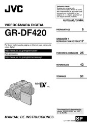 JVC GR-DF420 Manual De Instrucciones