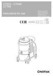 Nilfisk CTS40 Manual De Instrucciones