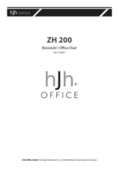 hjh OFFICE ZH 200 Manual De Instrucciones