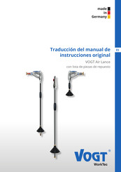 Vogt Air Lance VL 3,5 K Traducción Del Manual De Instrucciones Original