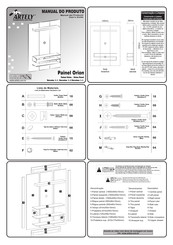 Artely Painel Orion Manual Del Producto