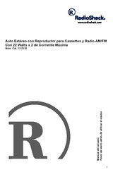 RadioShack Radio AM/FM Manual Del Usuario