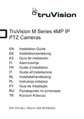 TruVision TVGP-M0403-PTZ-G Guia De Instalacion