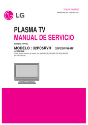 LG 32PC5RVH-MF Manual De Servicio