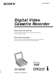 Sony GV-D900E Manual De Instrucciones