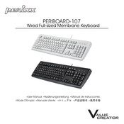 perixx PERIBOARD-107 Manual De Instrucciones