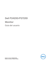 Dell P2723D Guia Del Usuario