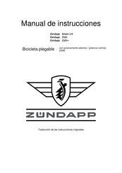 Zundapp Z101 Manual De Instrucciones