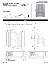 Uline H-1223 Manual De Instrucciones