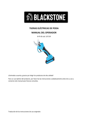 Blackstone 107139 Manual Del Operador