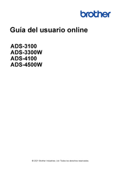 Brother ADS-4100 Guia Del Usuario