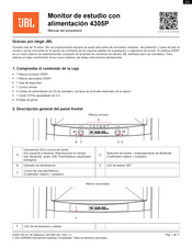 JBL JBL4305PWALEU Manual Del Propietário