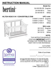 Bertini DA1901B5-GR Manual De Instrucciones