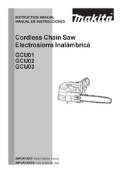 Makita GCU01 Manual De Instrucciones