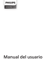 Philips HD9270/91 Manual Del Usuario