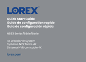 Lorex N883A64B Guía De Configuración Rápida