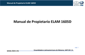 FAW ELAM 1605D Manual De Propietario