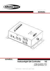 SHOWTEC Festoonlight Q4 Controller Manual