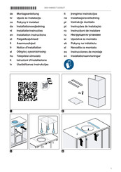 Bosch DWZ1IB6K1 Instrucciones De Montaje