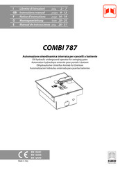 Fadini COMBI 787 Manual De Instrucciones