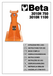 Beta 3010H 750 Manual De Instrucciones