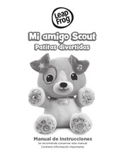 Leap Frog Mi amigo Scout patitas divertidas Manual De Instrucciones