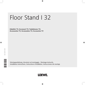 Loewe Floor Stand I 32 Instrucciones De Montaje