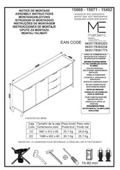 MARCKERIC 15492 Instrucciones De Montaje