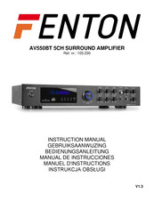 Fenton AV550BT Manual De Instrucciones