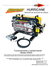 GMP Hurricane 90000 Funcionamiento Y Mantenimiento