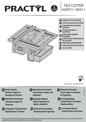practyl 450ETC1-18031.1 Manual De Instrucciones
