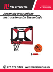 MD SPORTS SG010Y22059 Instrucciones De Ensamblaje