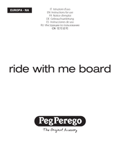 Peg-Perego ride with me board Instrucciones De Uso