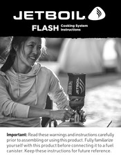 Jetboil FLASH Manual De Instrucciones