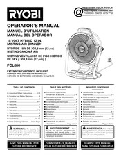 Ryobi PCL850 Manual Del Operador