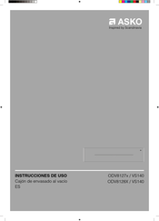 Asko VS140 Instrucciones De Uso